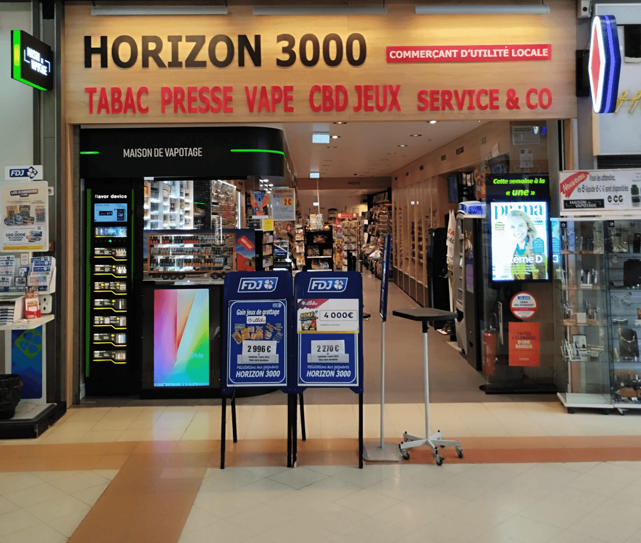Horizon 3000 branding