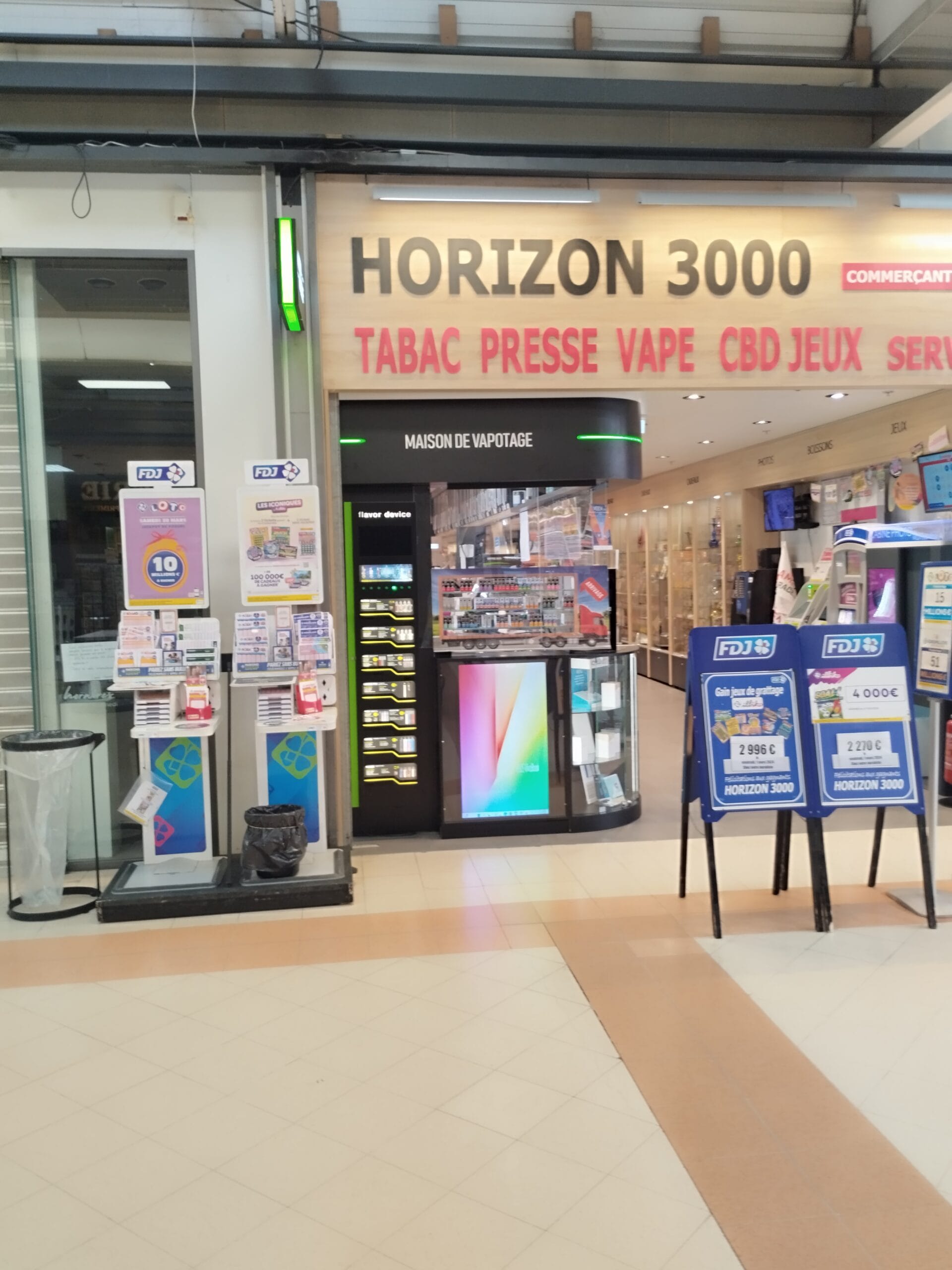 Intérieur Horizon 3000 Massy