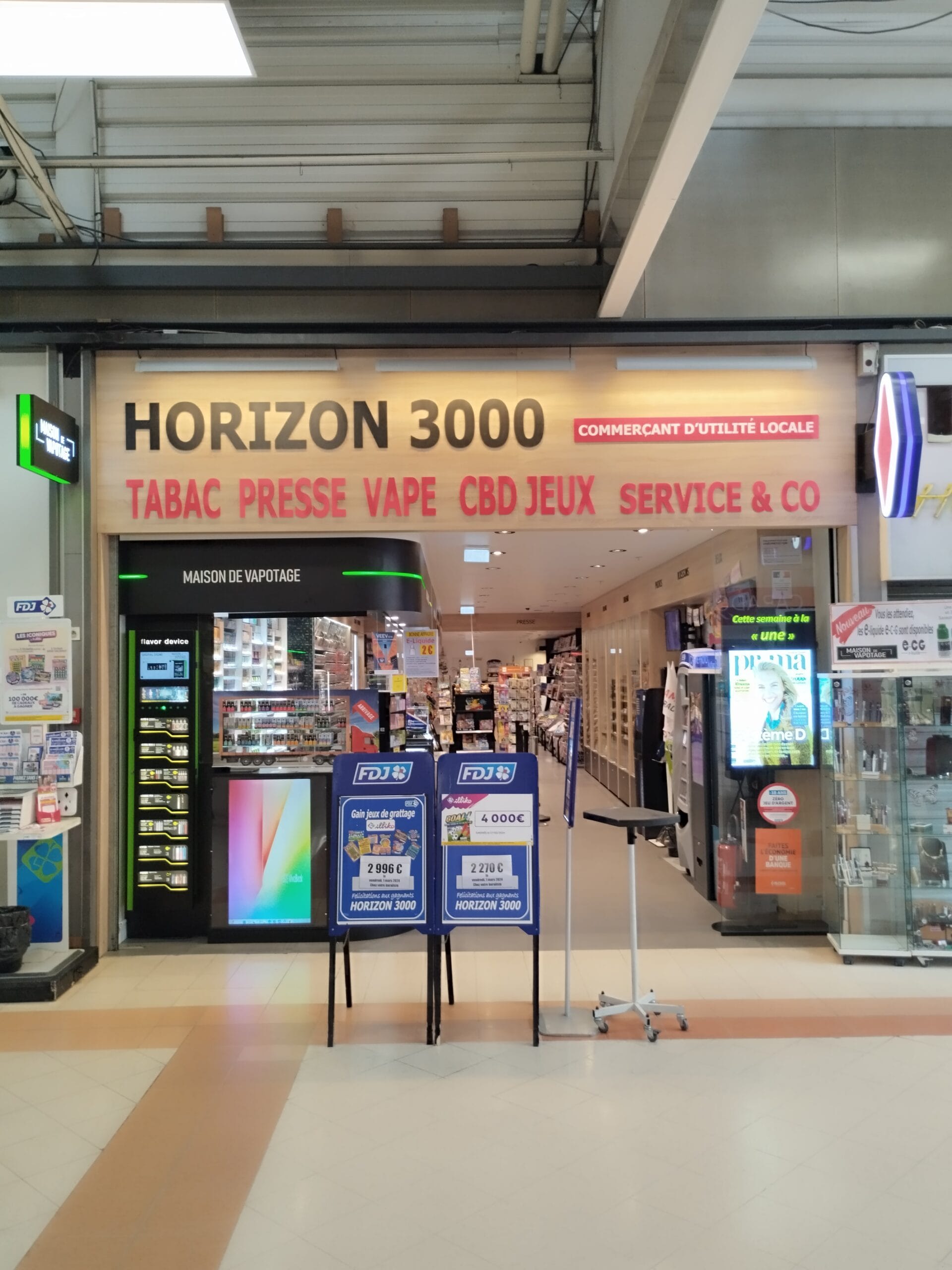 Espace boutique Horizon 3000
